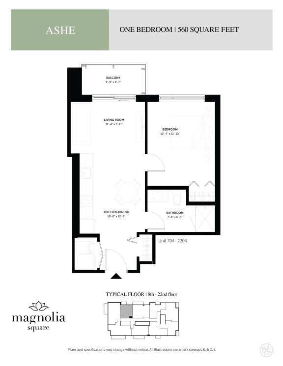 a floor plan of a bedroom apartment